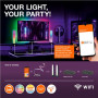 Osram SMART+ WIFI ORBIS MAGIC WALL/CEILING 500mm RGB+TW Dimmable black+white , 38 W , RGBTW , Wi-Fi