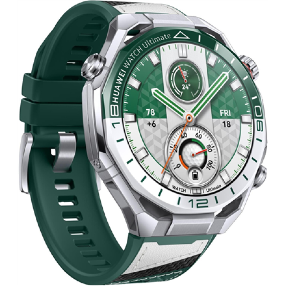 Huawei WATCH Ultimate 2 eSIM , Smart watch , AMOLED , 1.5 inch , Waterproof , Green and White