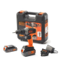 BLACK & DECKER , Cordless Drill/Driver with 2.0 Ah/4.0 Ah Battery , BCD003MEM2K-QW , 18 V , 2.0/4.0 Ah , Lithium