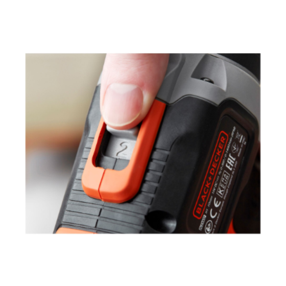 BLACK & DECKER , Cordless Drill/Driver with 2.0 Ah/4.0 Ah Battery , BCD003MEM2K-QW , 18 V , 2.0/4.0 Ah , Lithium