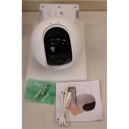 SALE OUT. EZVIZ IP Camera CS-EB8 3MP/4mm/10400mAh/IR up to 15m/H.265/H.264/IP65/White , EZVIZ , IP Camera , CS-EB8 4G/LTE with battery , 36 month(s) , 3 MP , 4mm , IP65 , H.265 / H.264 , MicroSD, max. 512 GB , USED, DIRTY, MISSING MANUAL, SCRATCHES