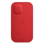 Apple , 12, 12 Pro Leather Sleeve with MagSafe , Sleeve with MagSafe , Apple , iPhone 12, iPhone 12 Pro , Leather , Red