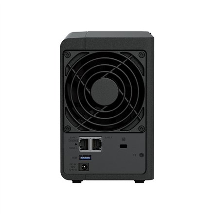 Synology DiskStation , DS225+ , Intel Celeron , J4125 , 2 GB , DDR4 , Black