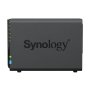 Synology DiskStation , DS225+ , Intel Celeron , J4125 , 2 GB , DDR4 , Black