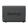 Synology DiskStation , DS225+ , Intel Celeron , J4125 , 2 GB , DDR4 , Black