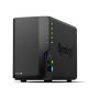 Synology DiskStation , DS225+ , Intel Celeron , J4125 , 2 GB , DDR4 , Black