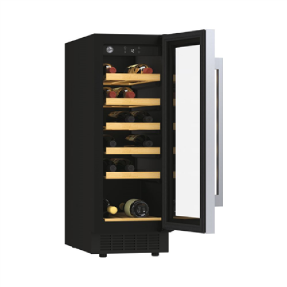 Hoover , Wine Cooler , HWCB 30/1 , Energy efficiency class F , Built-in , Bottles capacity 20 , Black
