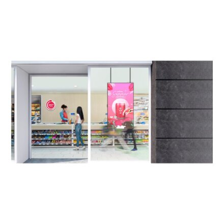 LG Window Facing Display , 49XS4P-B , 49 , Landscape/Portrait , 24/7 , webOS , 8 ms