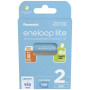 Panasonic , Rechargeable Batteries , ENELOOP Lite BK-3LCCE/2BE , AA , 950 mAh , 2 pc(s)
