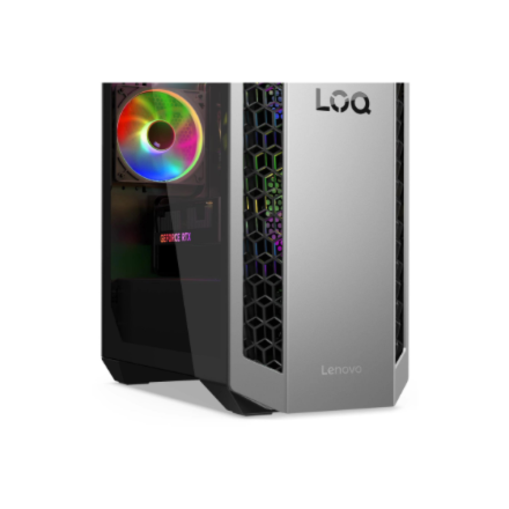 Lenovo LOQ , 26ADR10 , Desktop , Tower , AMD Ryzen 7 , 8745HX , 16 (2x8GB) GB , SODIMM DDR5 , 512 GB , NVIDIA GeForce RTX 5060 Ti , No Optical drive , No keyboard , Windows 11 Home , Warranty 24 month(s)