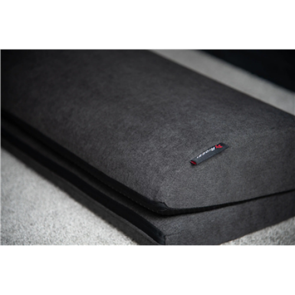 Arozzi Footrest Soft Fabric, Dark Grey