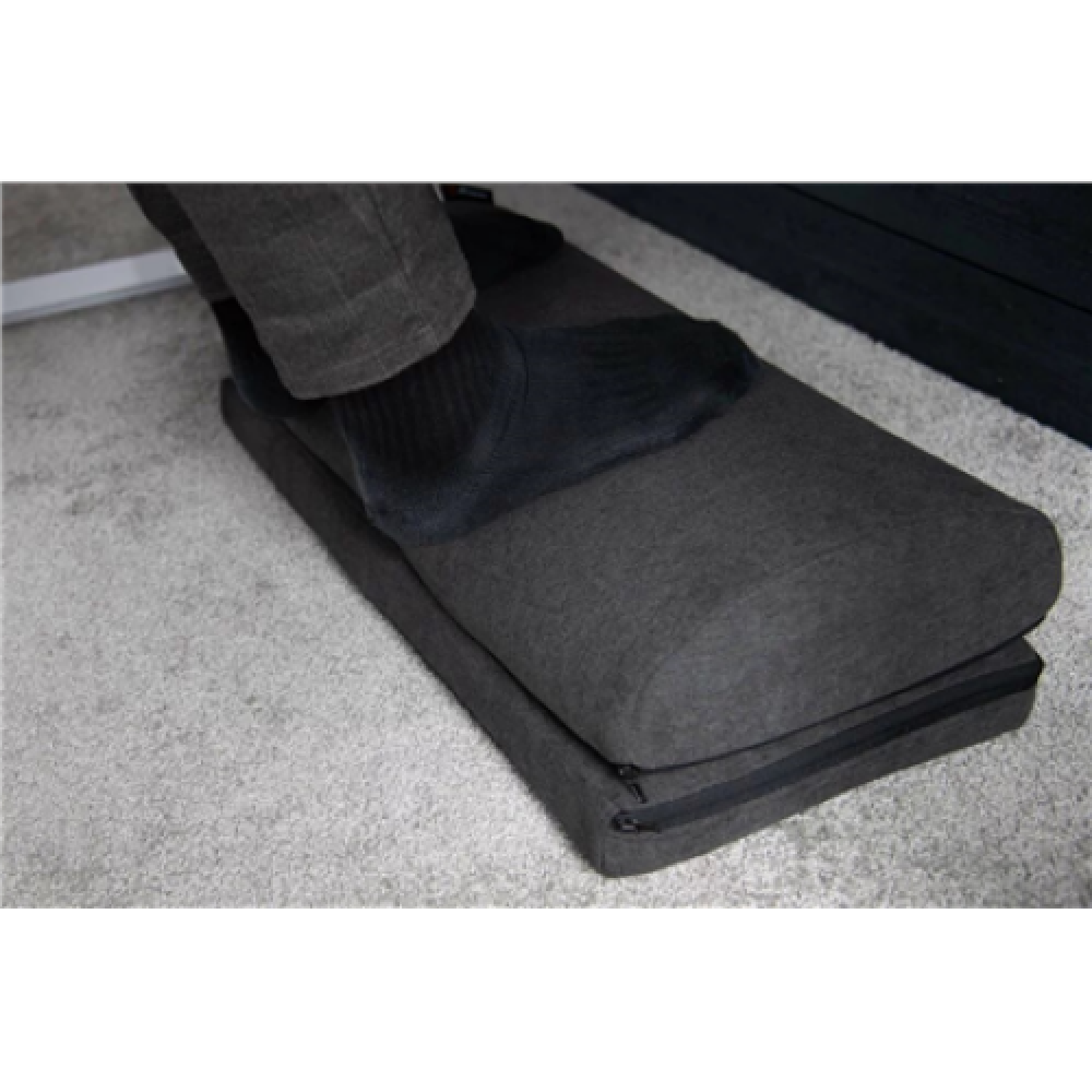 Arozzi Footrest Soft Fabric, Dark Grey