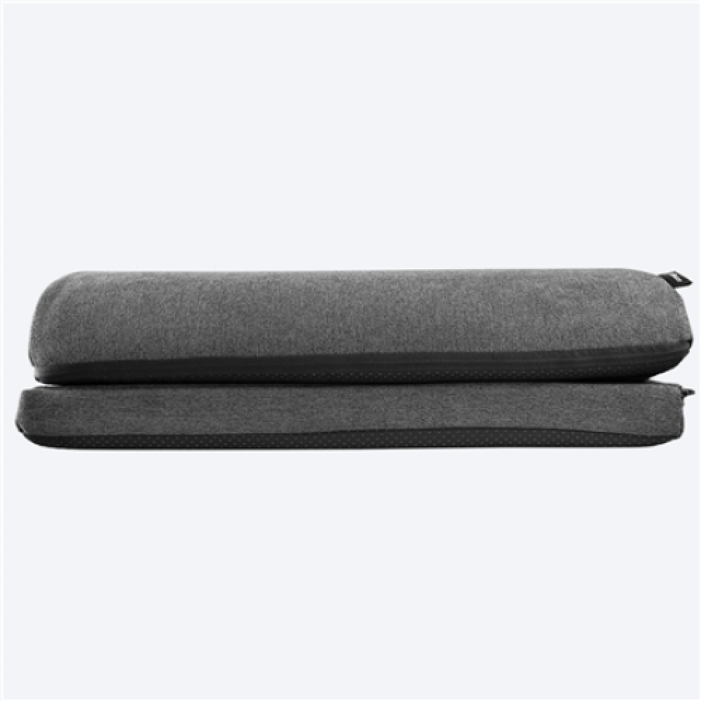 Arozzi Footrest Soft Fabric, Dark Grey