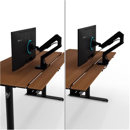 Arozzi Electric Standing Desk , Arena Nordico , Walnut
