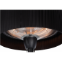 SUNRED Heater ARTIX C-SB, Standing Infrared, 1500 W, Black, IP44