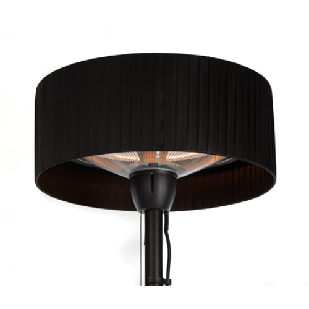 SUNRED Heater ARTIX C-SB, Standing Infrared, 1500 W, Black, IP44