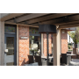 SUNRED Heater ARTIX C-SB, Standing Infrared, 1500 W, Black, IP44