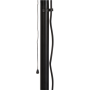 SUNRED Heater ARTIX C-SB, Standing Infrared, 1500 W, Black, IP44