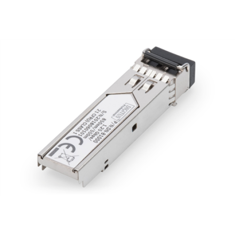 Digitus Mini SFP Module DN-81000-04 Multimode, HPE-compatible LC Duplex Connector, 1250 Mbit/s, Wavelength 850 nm, Maximum transfer distance 550 m
