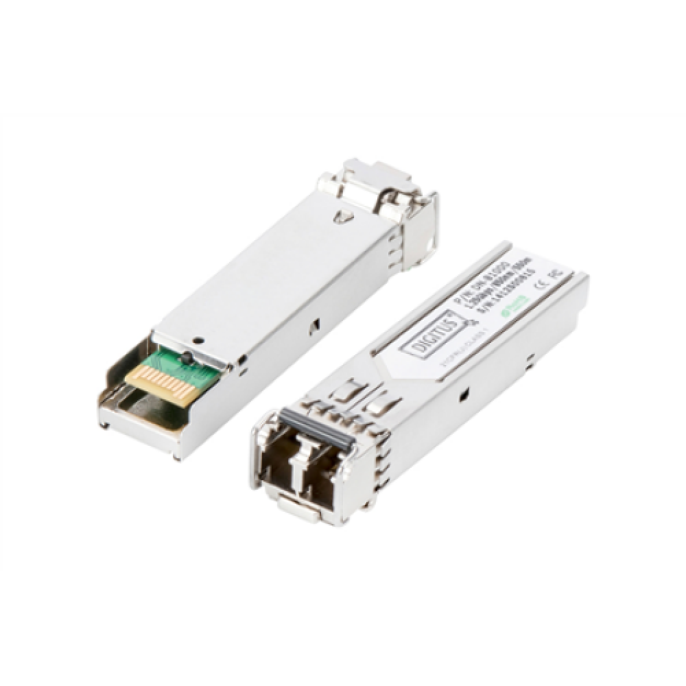Digitus Mini SFP Module DN-81000-04 Multimode, HPE-compatible LC Duplex Connector, 1250 Mbit/s, Wavelength 850 nm, Maximum transfer distance 550 m