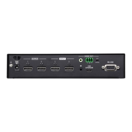 Aten , 2x2 True 4K HDMI Matrix Switch with Audio De-Embedder , VM0202HB