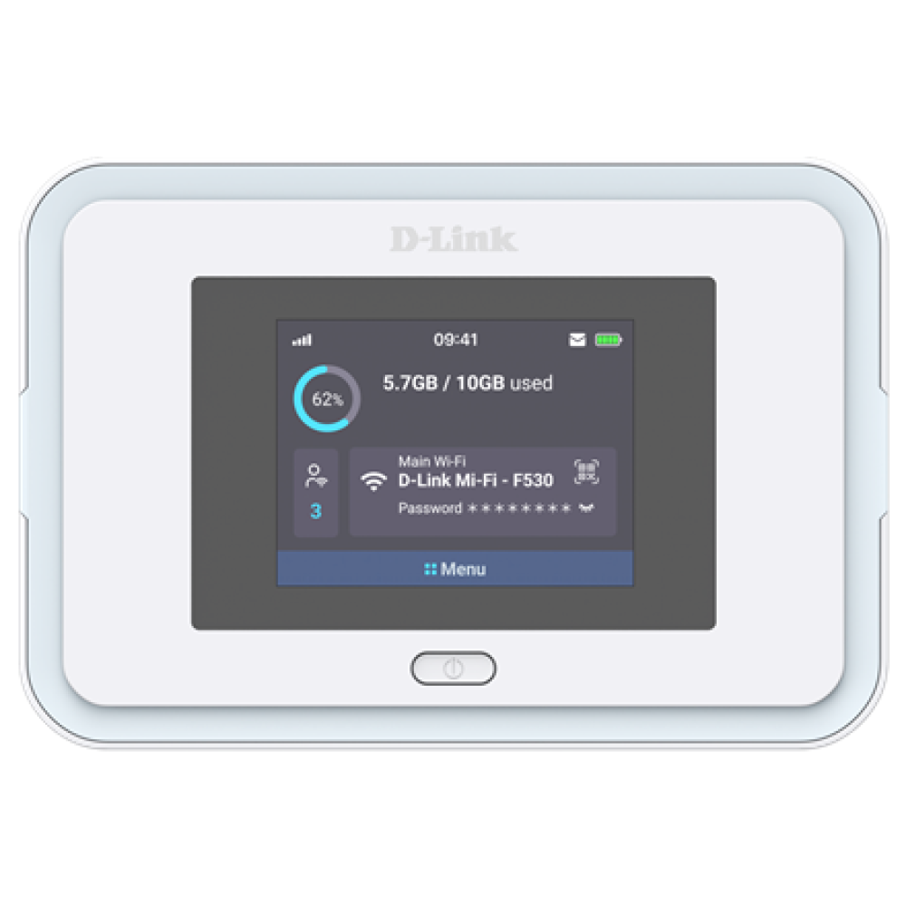 D-Link F530 , 5G NR AX3000 Wi-Fi 6 Mobile Hotspot , 802.11ax , Mesh Support No , 5G , MU-MiMO No , Antenna type Cellular internal