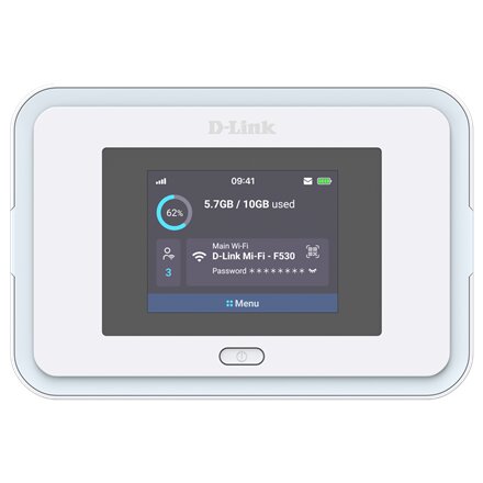 D-Link F530 , 5G NR AX3000 Wi-Fi 6 Mobile Hotspot , 802.11ax , Mesh Support No , 5G , MU-MiMO No , Antenna type Cellular internal