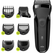 Braun Shaver , 300BT Series 3 , Operating time (max) 30 min , NiMH , Black