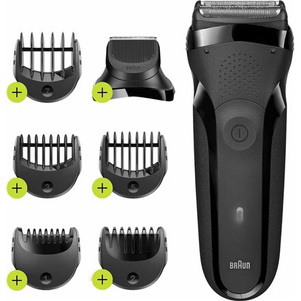 Braun Shaver , 300BT Series 3 , Operating time (max) 30 min , NiMH , Black
