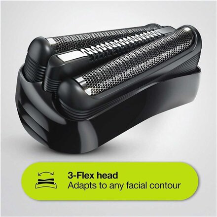 Braun Shaver , 300BT Series 3 , Operating time (max) 30 min , NiMH , Black