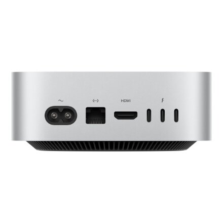 Apple Mac , Mini , Desktop , Apple M4 , Internal memory 24 GB , Solid-state drive capacity 512 GB , Keyboard language No keyboard , macOS