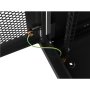 Lanberg , Rack cabinet 19 wall-mount 9U/600x450 with perforated door (flat pack) , WF01-6409-23B , Black
