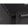 Lanberg , Rack cabinet 19 wall-mount 9U/600x450 with perforated door (flat pack) , WF01-6409-23B , Black