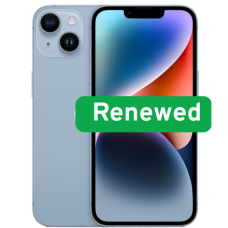 Apple , RENEW , Grade A , iPhone 14 , Blue , 6.1 , Super Retina XDR OLED , 2532 x 1170 pixels , A15 Bionic Chip , 6 GB , 128 GB , Dual SIM , 5G , 12 MP , iOS , 18