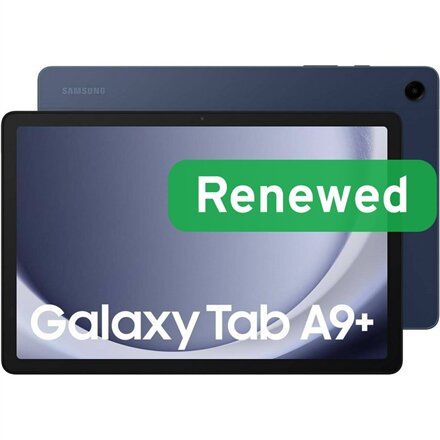 Samsung Renewed Grade A++ , Samsung Galaxy Tab A9+ , Navy , TFT Display , 64 GB , Wi-Fi , Android