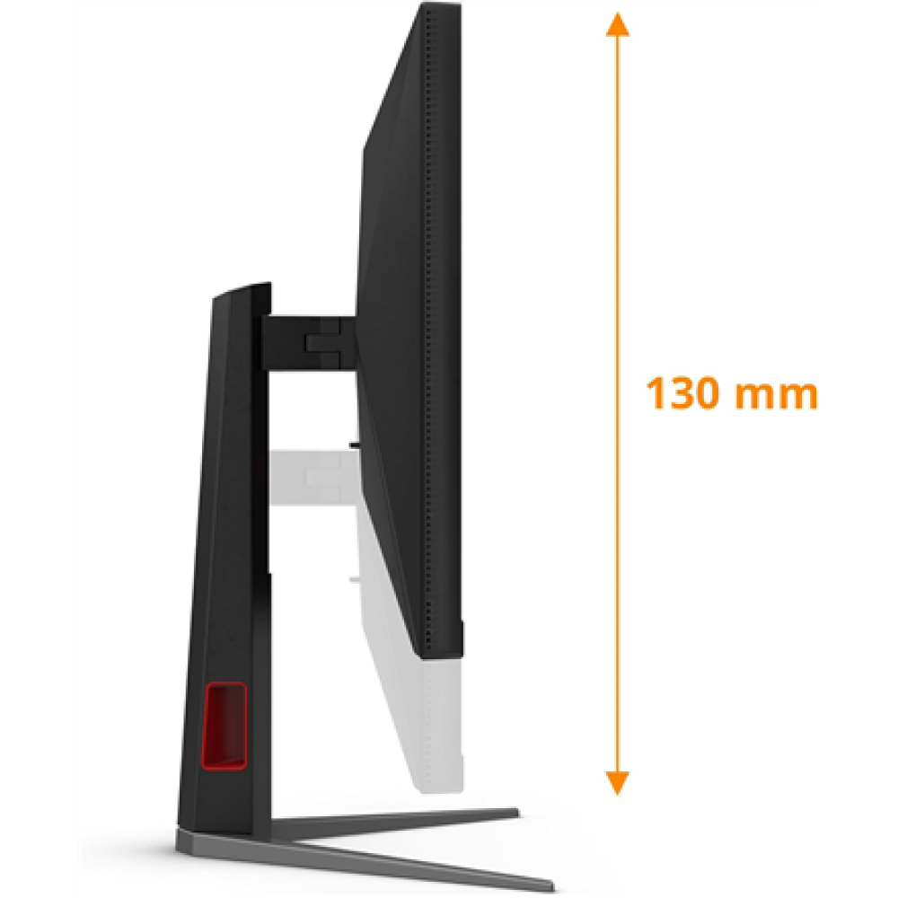 AOC , U27G4XM , 27 , Fast IPS , UHD , 16:9 , 160 Hz , 1 ms , 3840 x 2160 pixels , 1200 cd/m² , HDMI ports quantity 1 , Black