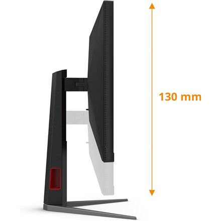 AOC , U27G4XM , 27 , Fast IPS , UHD , 16:9 , 160 Hz , 1 ms , 3840 x 2160 pixels , 1200 cd/m² , HDMI ports quantity 1 , Black