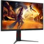 AOC , U27G4XM , 27 , Fast IPS , UHD , 16:9 , 160 Hz , 1 ms , 3840 x 2160 pixels , 1200 cd/m² , HDMI ports quantity 1 , Black