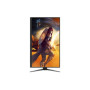 AOC , U27G4XM , 27 , Fast IPS , UHD , 16:9 , 160 Hz , 1 ms , 3840 x 2160 pixels , 1200 cd/m² , HDMI ports quantity 1 , Black