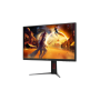 AOC , U27G4XM , 27 , Fast IPS , UHD , 16:9 , 160 Hz , 1 ms , 3840 x 2160 pixels , 1200 cd/m² , HDMI ports quantity 1 , Black