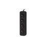 Lanberg , Power strip 1m 4x outlets for UPS system , PS0-04E-0100-IEC-BK , Sockets quantity 4