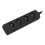 Lanberg , Power strip 1m 4x outlets for UPS system , PS0-04E-0100-IEC-BK , Sockets quantity 4