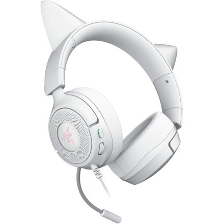 Razer Gaming Headset , Kraken Kitty V3 X , Wired , Over-Ear , Microphone , White