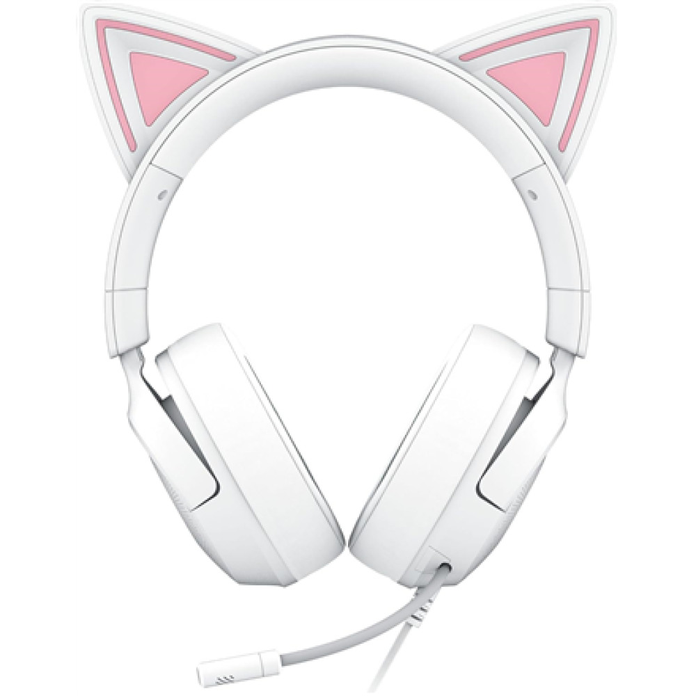 Razer Gaming Headset , Kraken Kitty V3 X , Wired , Over-Ear , Microphone , White