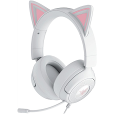 Razer Gaming Headset , Kraken Kitty V3 X , Wired , Over-Ear , Microphone , White