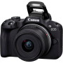 Canon , Megapixel 24.2 MP , Image stabilizer , ISO sensitivity (max) 32000 , Display diagonal 2.95 , Wi-Fi , Video recording , Automatic, manual , CMOS , Black