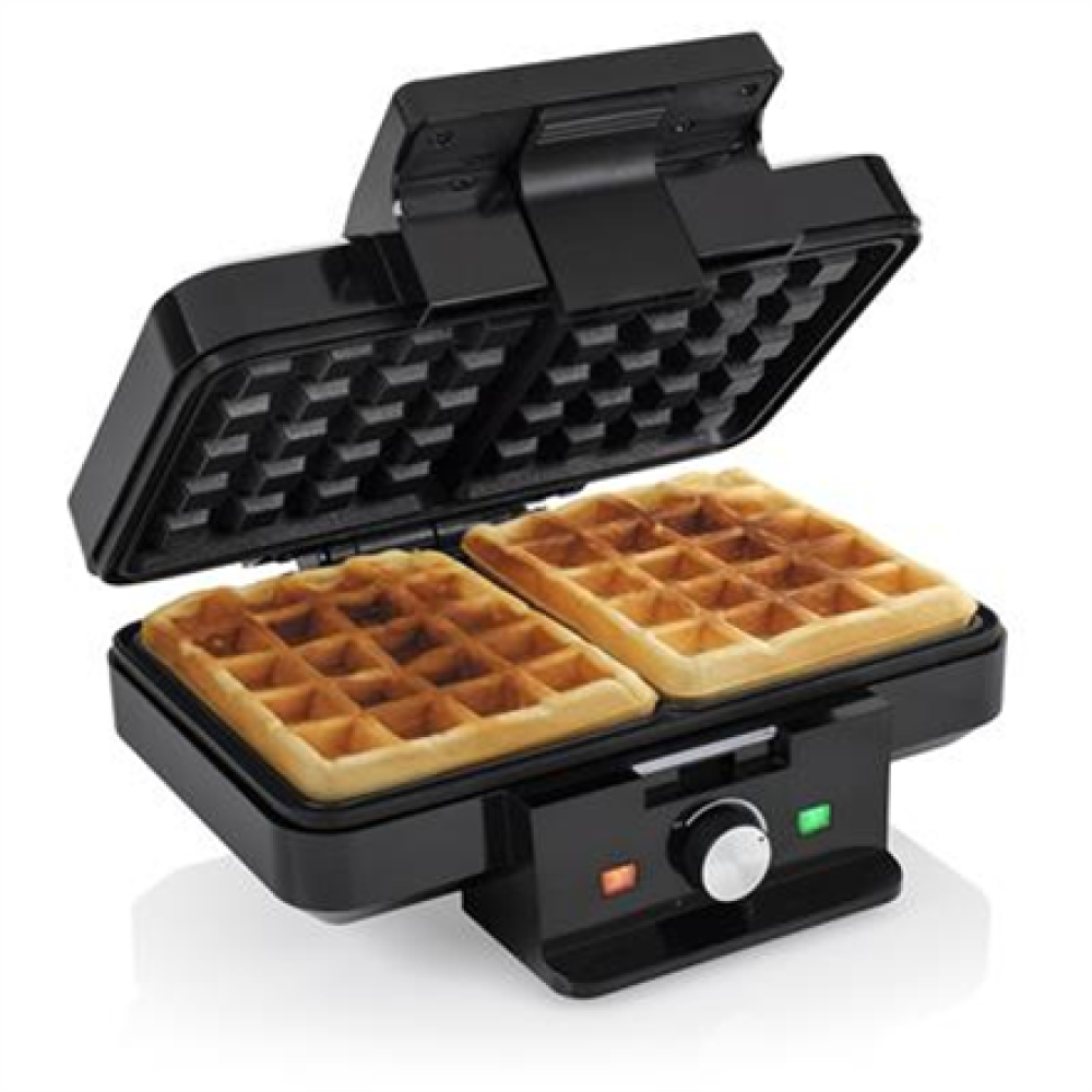 Tristar Waffle maker , WF-1165 , 1000 W , Number of pastry 2 , Belgium , Black