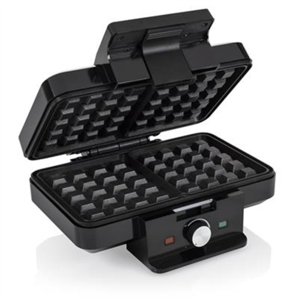 Tristar Waffle maker , WF-1165 , 1000 W , Number of pastry 2 , Belgium , Black