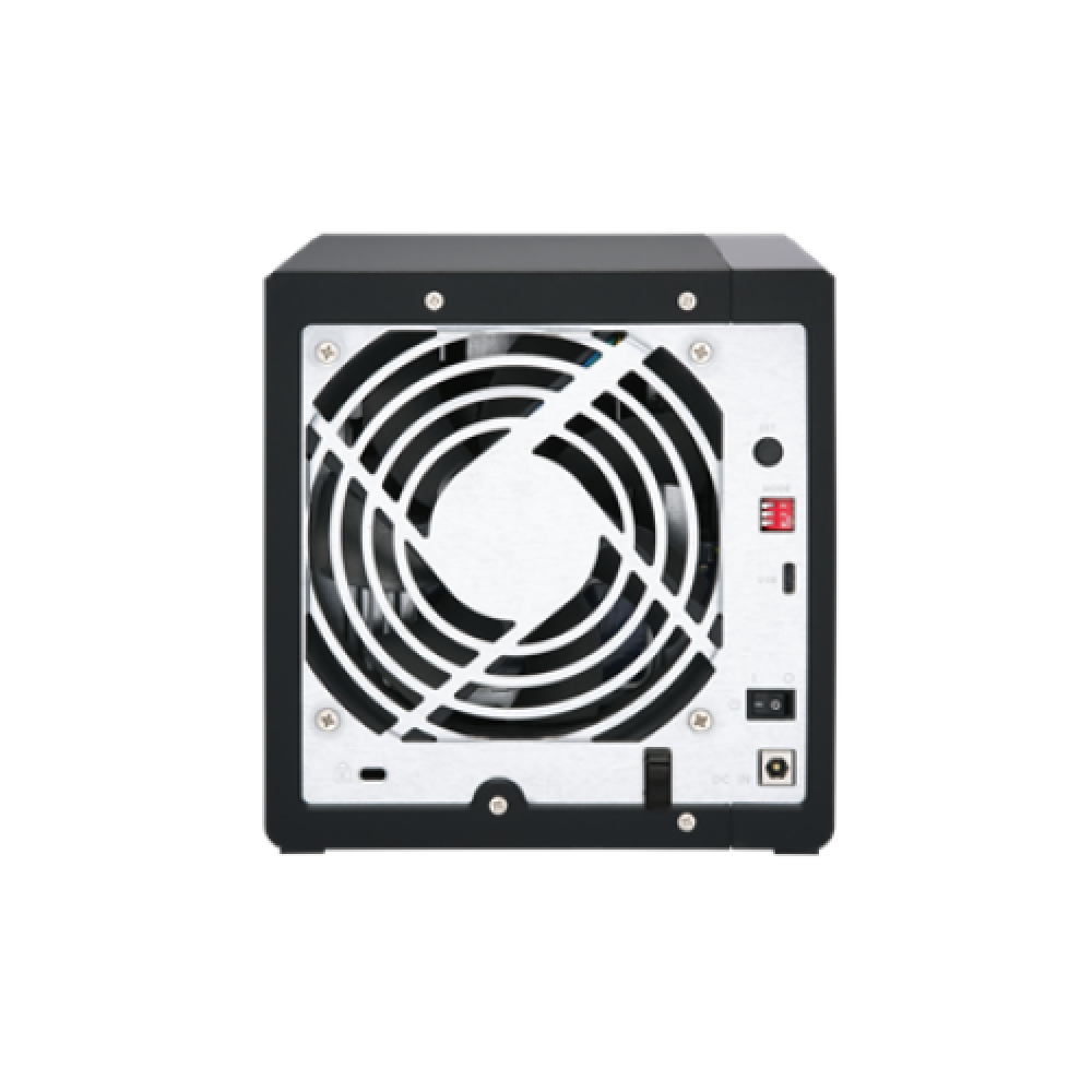 QNAP , 4-Bay , TR-004 , Up to 4 HDD/SSD Hot-Swap , Micro processor with hardware RAID