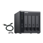 QNAP , 4-Bay , TR-004 , Up to 4 HDD/SSD Hot-Swap , Micro processor with hardware RAID
